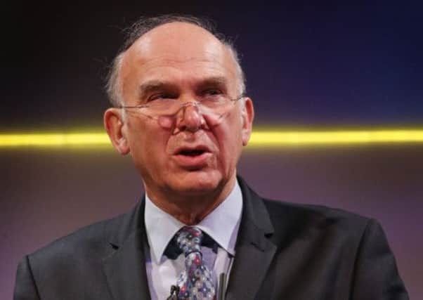 Vince Cable: De-risking projects to increase efficiency at firms. Picture: Getty