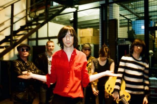 Bobby Gillespie and the current line-up of Primal Scream. Picture: Contributed