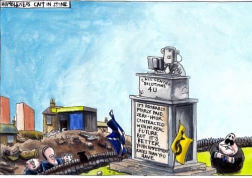 One of this week's cartoons. Picture: Iain Green