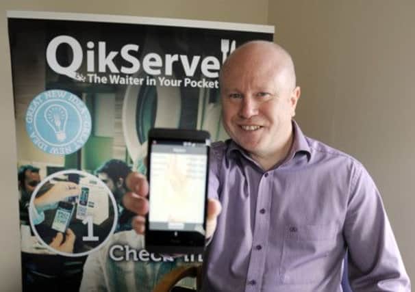 Ronnie Forbes wants QikServe to be 'the dominant player in the UK, Canada and the US'. Picture: Greg Macvean