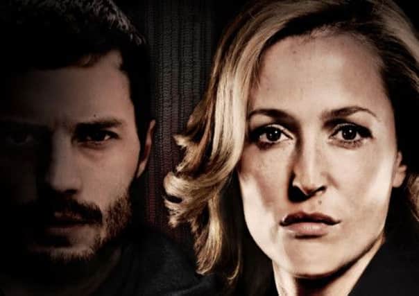 Jamie Dornan and Gillian Anderson star in The Fall. Picture: PA
