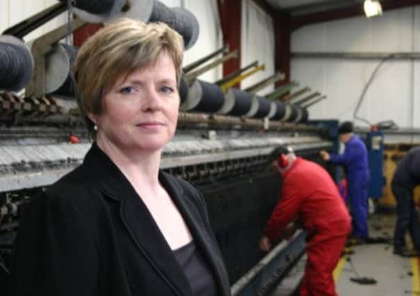 Ann MacCallum on her appointment as manager of the Carloway Mill in 2010. Picture: Mike Merrit