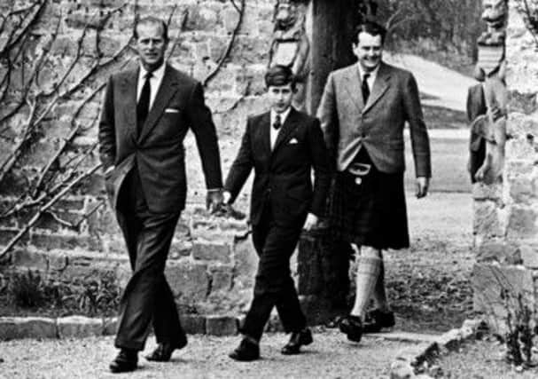 On this day in 1962 Prince Charles  pictured with Prince Philip and Capt Iain Tennant  became a pupil at Gordonstoun, Moray