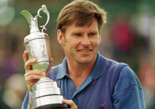 Two of Nick Faldo's three Open Championship triumphs came at Muirfield. In 1992, pictured, and in 1987. Picture: Ian Rutherford