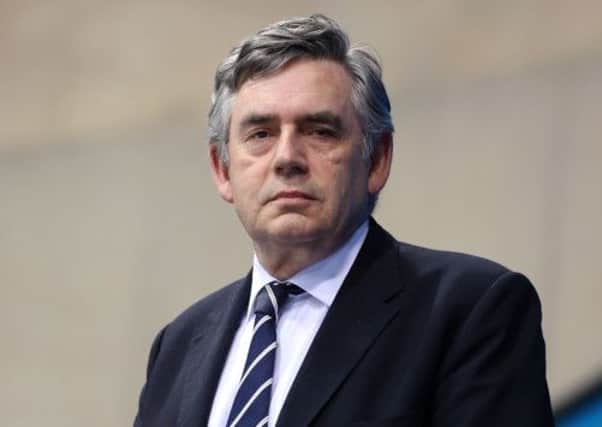 Gordon Brown: Spearheading campaign. Picture: Getty