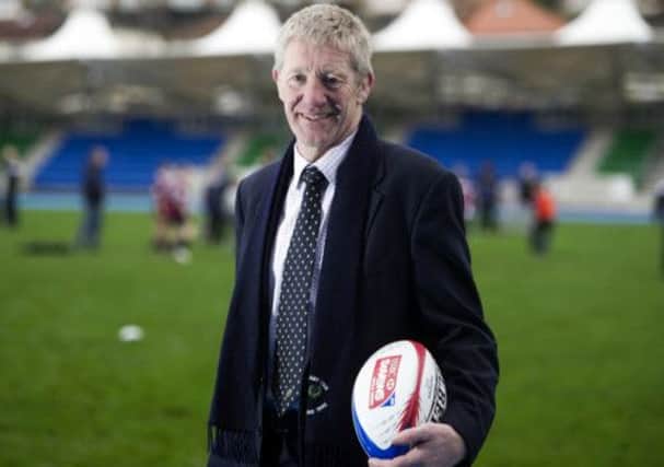As chairman of the IRB's rugby committee, John Jeffrey's first task was to announce the worldwide roll-out of new scrum protocols. Picture: SNS