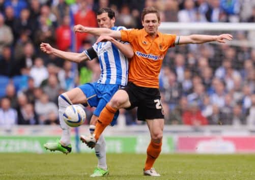 Kevin Doyle in action for  Wolverhampton Wanderers. Picture: Getty
