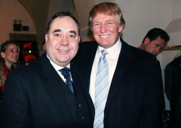 American property tycoon Donald Trump said Alex Salmond faces the airing of 'embarrassing facts'. Picture: Reuters