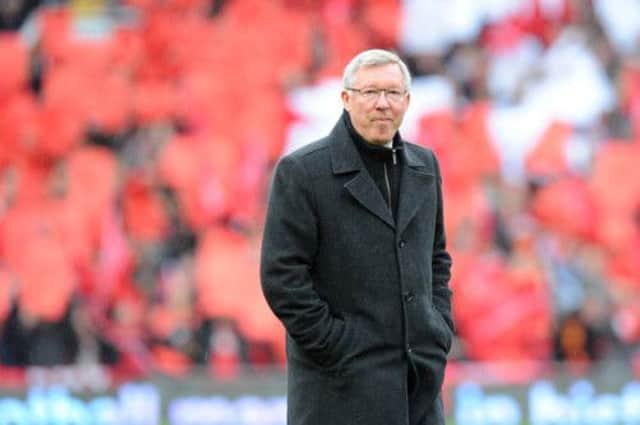 Sir Alex puts his family first as he says emotional farewell to fans. Picture: PA