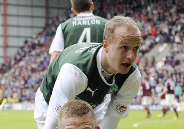 Pat Fenlon resisted calls to bench star striker Leigh Griffiths and was rewarded. Picture: Greg Macvean