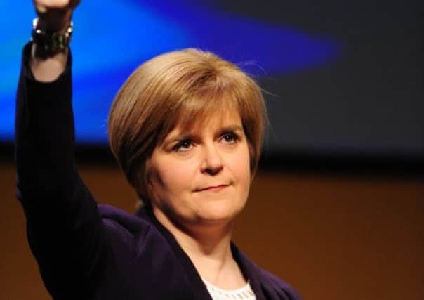 Nicola Sturgeon: Trying to move Yes campaign 'on to a new level'. Picture: Ian Rutherford