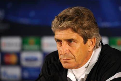 Manuel Pellegrini has denied that there is any deal in place that will see him succeed Roberto Mancini at Manchester City. Picture: AFP