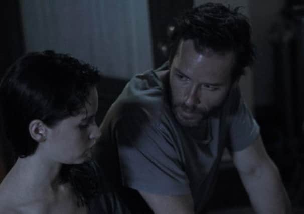 Felicity Jones and Guy Pearce pictured in 'Breathe In'. Picture: Contributed