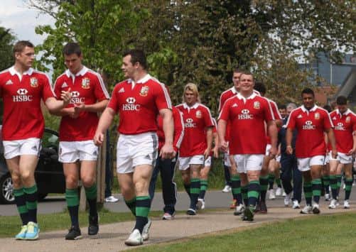 The Lions squad. Picture: Getty
