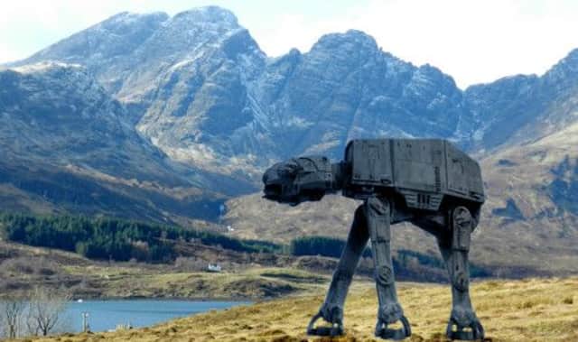Skye-walker: Imperial walkers could be filmed on the Isle of Skye. Picture: Contributed
