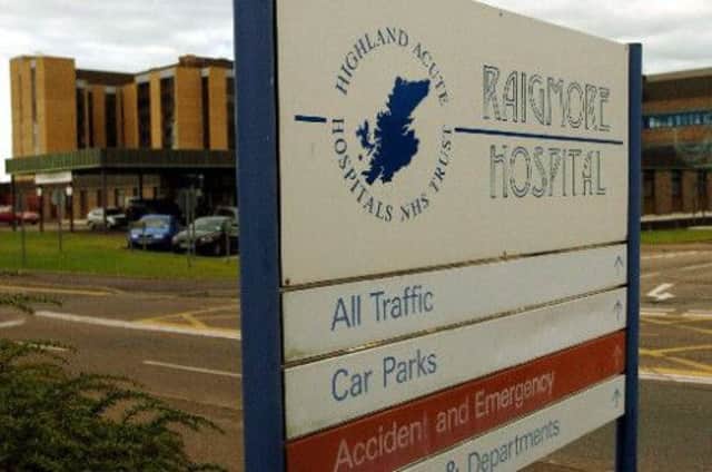 A Surgical Ward in Raigmore Hospital and the inpatient ward in Nairn Town and County Hospital remain closed. Picture: PA