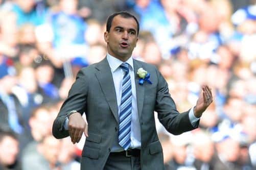 Roberto Martinez: Positive. Picture: Getty
