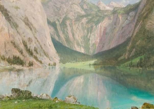 Obersee, Germany, July 1868 by Frederic Church. Picture: Contributed
