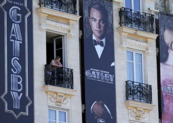 Posters for the film 'The Great Gatsby' outside the Carlton Hotel, Cannes. Picture: Reuters