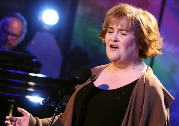 Susan Boyle will play seven nights across Scotland as part of the tour. Picture: AP