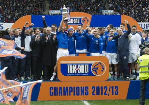 Rangers announced a season ticket price freeze. Picture: SNS