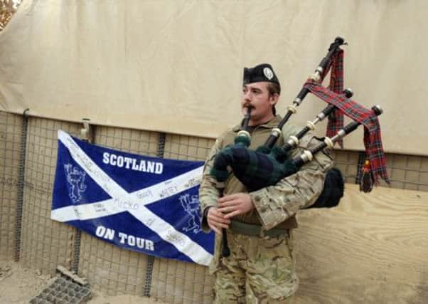 Scots troops could face 9 month tours of Afghanistan. Picture: Greg Macvean