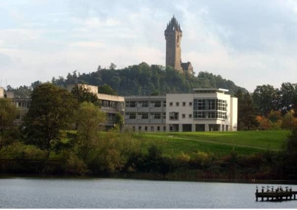 A Stirling University student smashed a lecturer's door after receiving a poor grade for an essay. Picture: Donald Macleod/TSPL