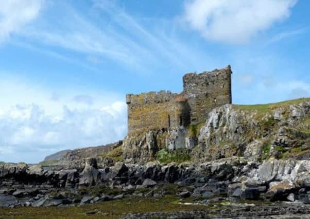 Mingary Castle on the Ardnamurchan peninsula. Picture: HEMEDIA
