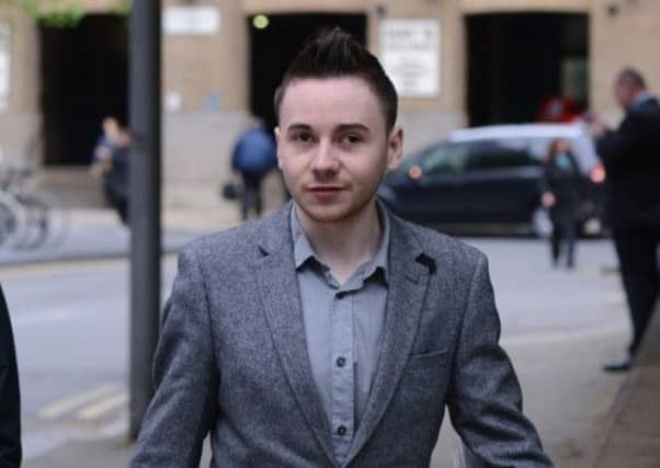 Jake Davis arrives at court. Picture: PA