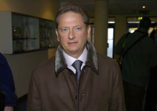 File photo of Hearts' majority shareholder Vladimir Romanov. Picture: Neil Hanna