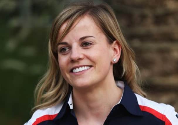 Williams test driver Susie Wolff has received an apology from Stirling Moss. Picture: Getty