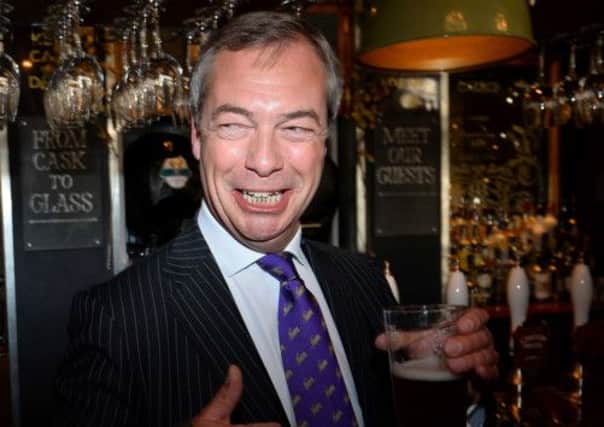 Nigel Farage wants to downgrade Holyrood's power. Picture: Getty