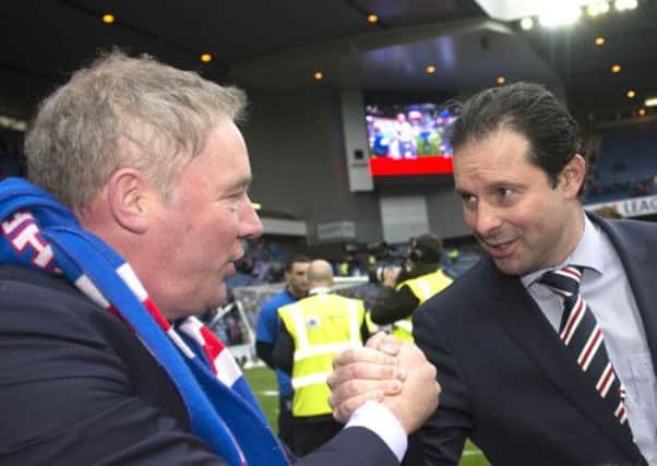 Craig Mather has backed Ally McCoist. Picture: SNS