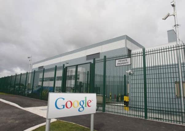 Google's data centre in Dublin. Vice president Matt Brittin said European advertising was sold through its Irish offices. Picture: PA