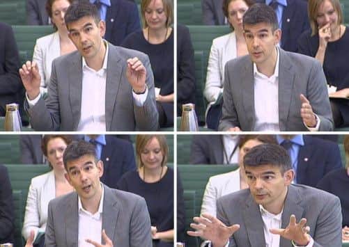 Matt Brittin gives evidence. Picture: PA