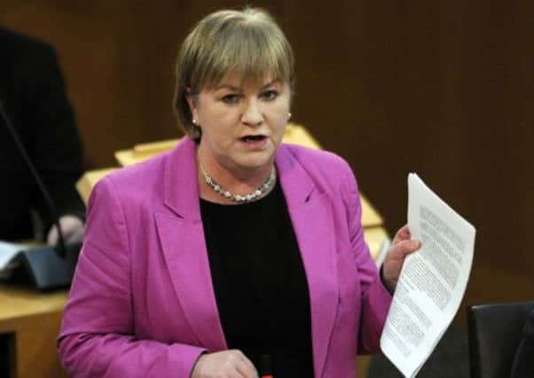 Johann Lamont claimed that Scotland was 'in danger of exporting health refugees'. Picture: Greg Macvean
