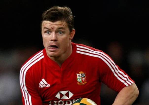 Brian O'Driscoll: One-year deal. Picture: PA