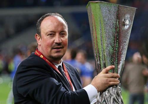 Rafael Benitez: Endured taunts. Picture: PA