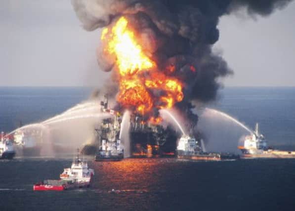The Deepwater Horizon accident cost 11 lives. Picture: Reuters
