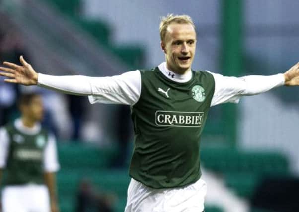 Leigh Griffiths: Up to Hibernian and Wolves to agree fee. Picture: SNS