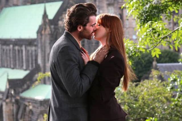 Stanley Weber and Karen Gillan in Not Another Happy. Picture: Contributed