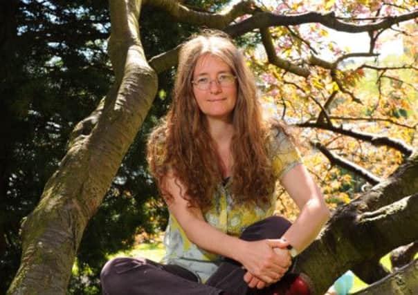 Poet Mandy Haggith. Picture: Robert Perry