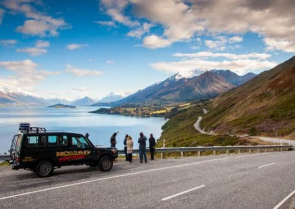 Scenery on the drive from Queenstown to Glenorchy