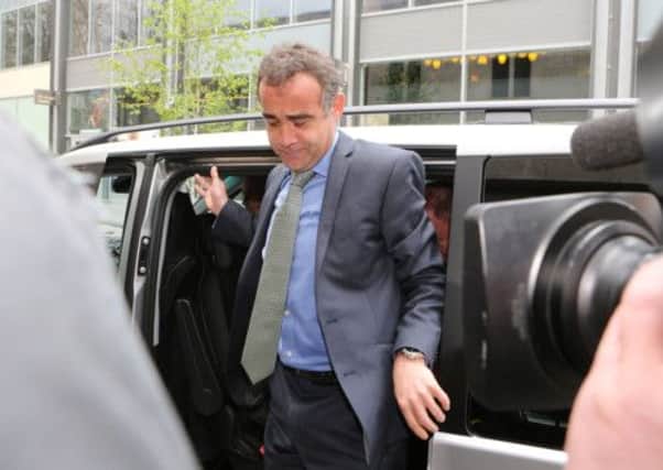 Michael Le Vell arriving at Manchester Magistrates Court. Picture: PA