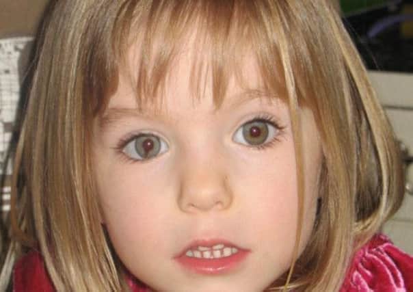 Madeleine McCann went missing in 2007. Picture: Comp