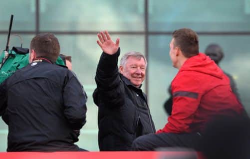 Sir Alex Ferguson travels to West Brom tomorrow for his 1,500th and final game as Manchester United manager. Picture: Getty