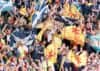 The Tartan Army in full swing during the 1998 World Cup, the last major tournament Scotland qualified for. Picture: Ian Rutherford