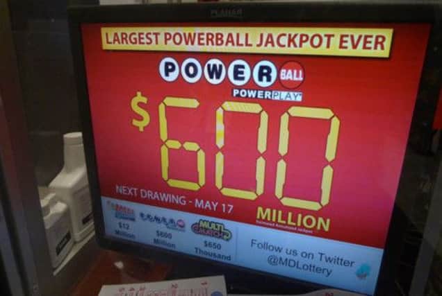 $1m worth of Powerball lottery tickets were sold every hour. Picture: Getty