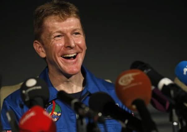 Former Apache helicopter pilot Tim Peake. Picture: PA