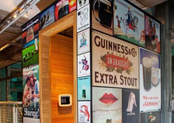 Advertising posters in the Guinness archive. Picture: Comp